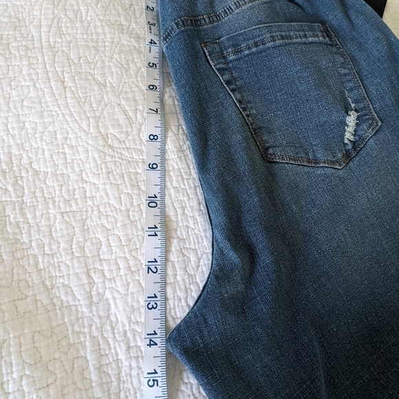 𝅺BLANKNYC High Waist Denim Joggers Jeans 28 pull on elastic waist - Picture 8 of 9